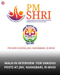 PM SHRI School Jawahar Navodaya Vidyalaya Niangbari Company logo